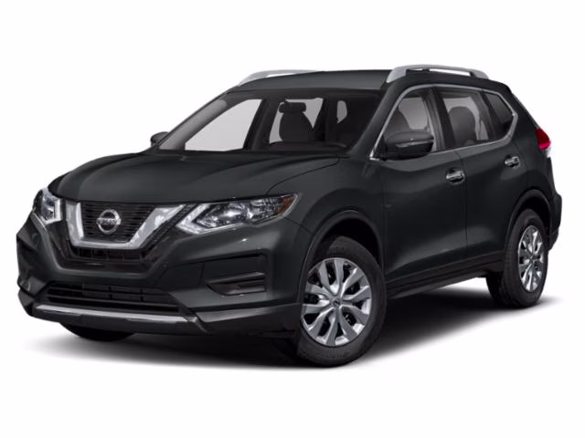 2017 Magnetic Black Nissan Rogue S FWD SUV