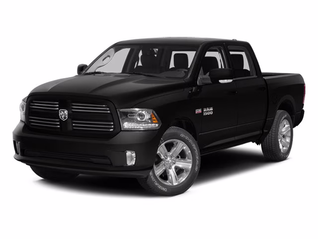2014 Bright White Clearcoat Ram 1500 Longhorn Limited 4X4 Truck