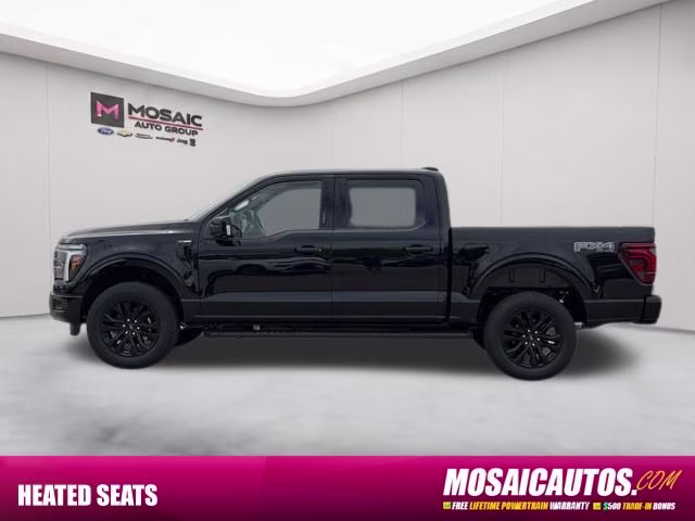 2026 Agate Black Metallic Ford F-150 Lariat 4X4 Truck