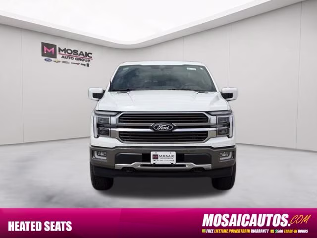 2026 Star White Metallic Tri-Coat Ford F-150 King Ranch 4X4 Truck