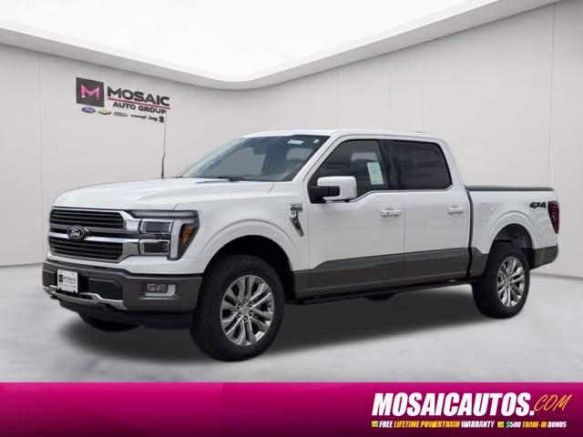 2026 Star White Metallic Tri-Coat Ford F-150 King Ranch 4X4 Truck