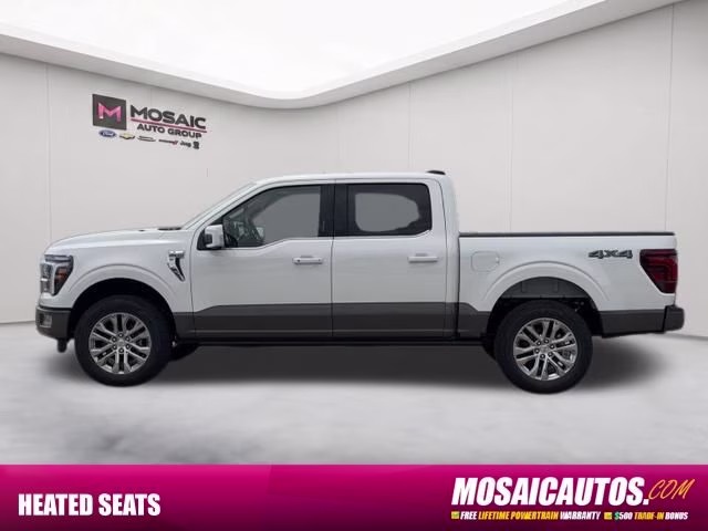 2026 Star White Metallic Tri-Coat Ford F-150 King Ranch 4X4 Truck