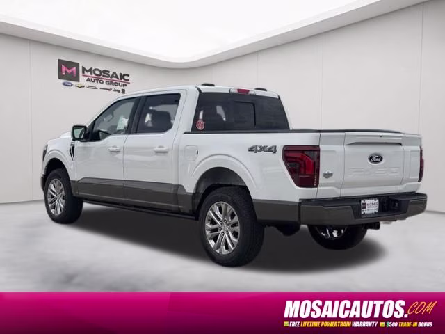 2026 Star White Metallic Tri-Coat Ford F-150 King Ranch 4X4 Truck