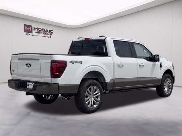2026 Star White Metallic Tri-Coat Ford F-150 King Ranch 4X4 Truck