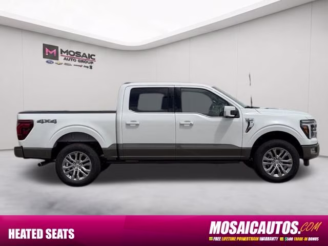 2026 Star White Metallic Tri-Coat Ford F-150 King Ranch 4X4 Truck