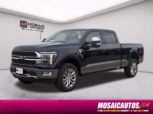 2026 Antimatter Blue Metallic Ford F-150 King Ranch 4X4 Truck