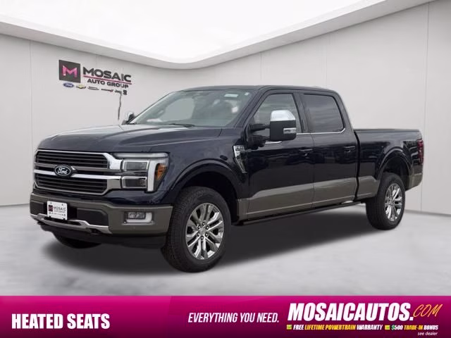 2026 Antimatter Blue Metallic Ford F-150 King Ranch 4X4 Truck