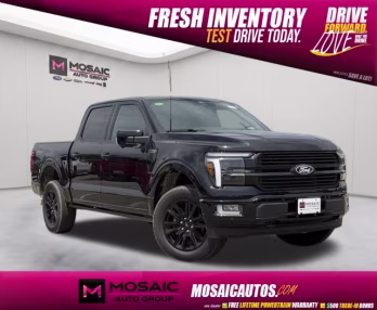 2026 Agate Black Metallic Ford F-150 Platinum 4X4 Truck