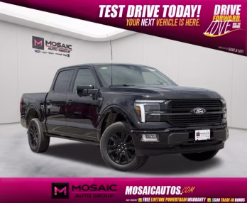 2026 Agate Black Metallic Ford F-150 Platinum 4X4 Truck