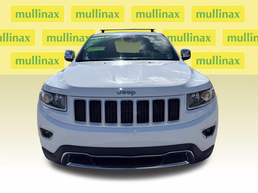 2016 Bright White Clearcoat Jeep Grand Cherokee Limited RWD SUV