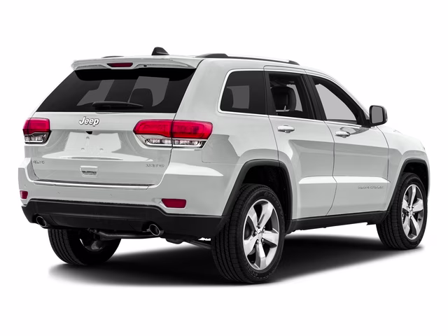 2016 Bright White Clearcoat Jeep Grand Cherokee Limited RWD SUV