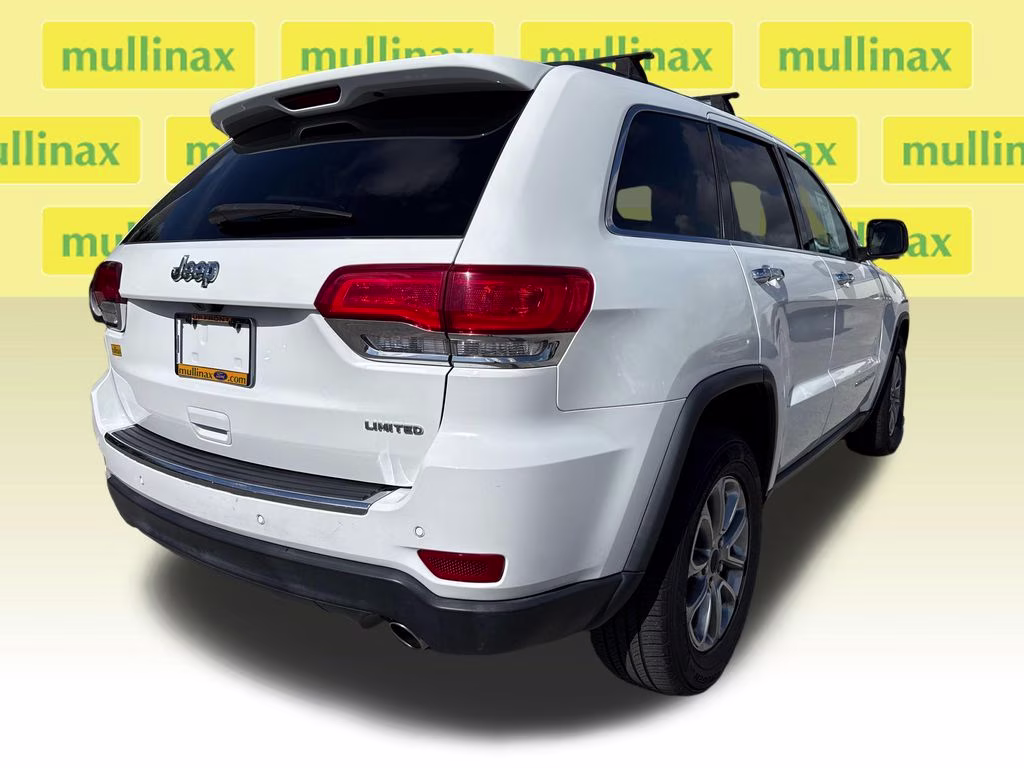 2016 Bright White Clearcoat Jeep Grand Cherokee Limited RWD SUV