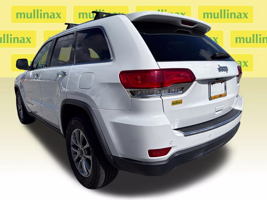 2016 Bright White Clearcoat Jeep Grand Cherokee Limited RWD SUV