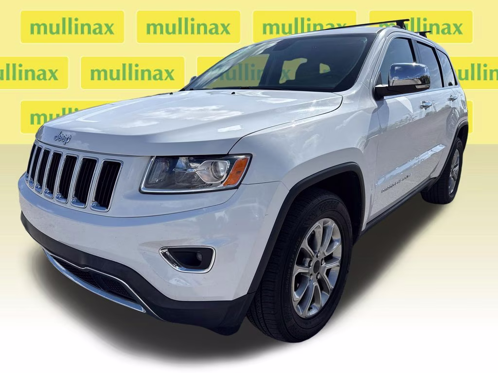 2016 Bright White Clearcoat Jeep Grand Cherokee Limited RWD SUV