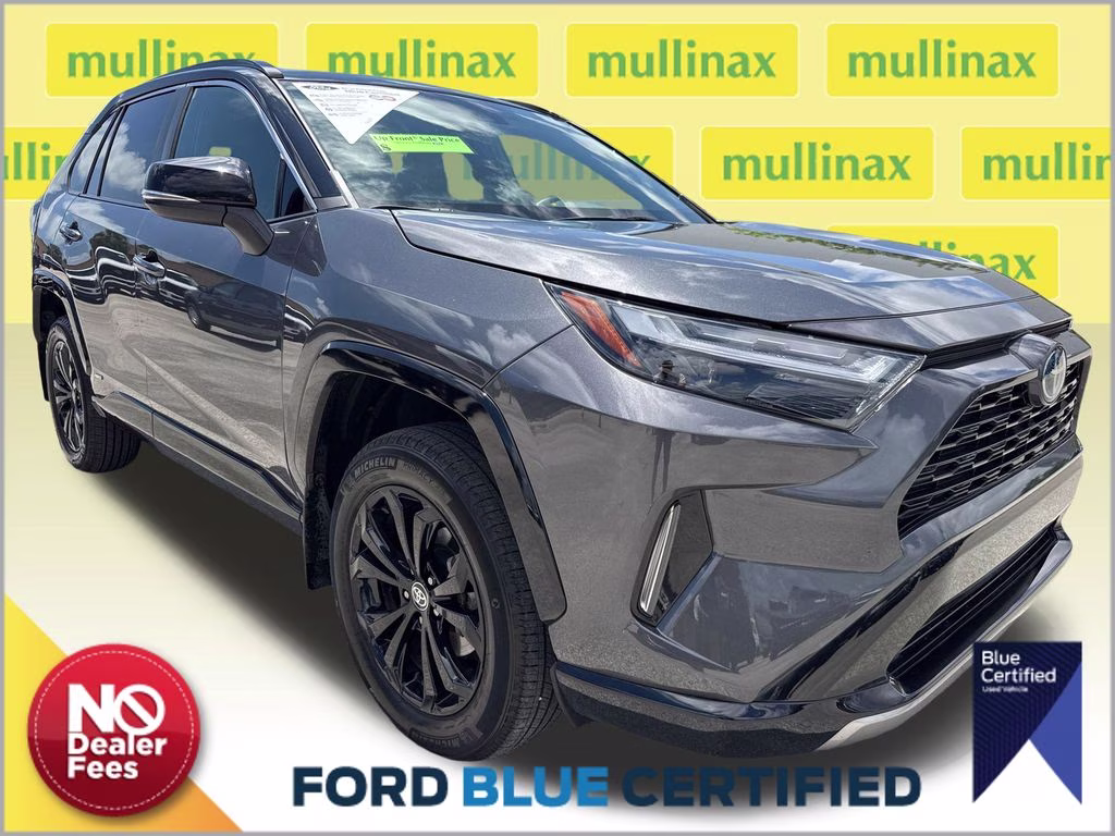 2024 Magnetic Gray Metallic Toyota RAV4 Hybrid XSE AWD SUV