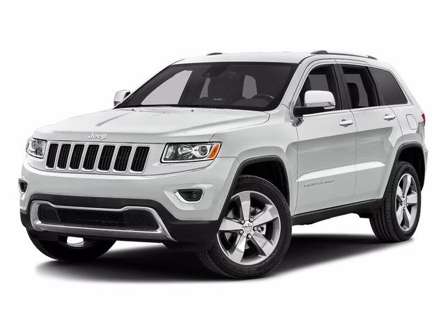 2016 Bright White Clearcoat Jeep Grand Cherokee Limited RWD SUV