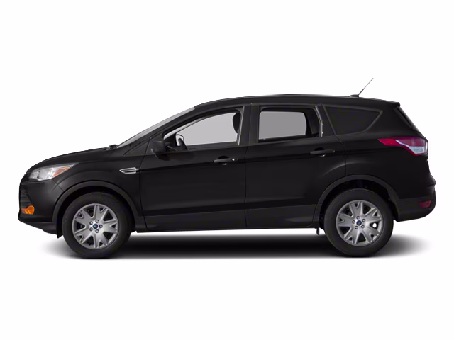 2013 Black Ford Escape Titanium 4X4 SUV