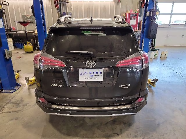 2017 Black Toyota RAV4 Limited AWD SUV