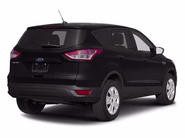 2013 Black Ford Escape Titanium 4X4 SUV
