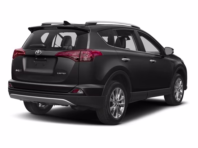 2017 Black Toyota RAV4 Limited AWD SUV