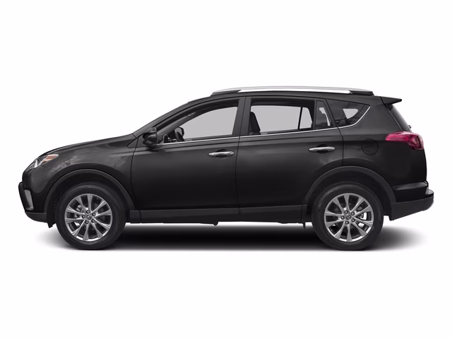 2017 Black Toyota RAV4 Limited AWD SUV
