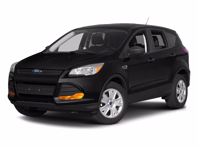 2013 Black Ford Escape Titanium 4X4 SUV