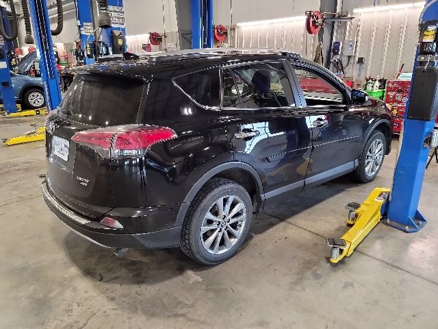 2017 Black Toyota RAV4 Limited AWD SUV