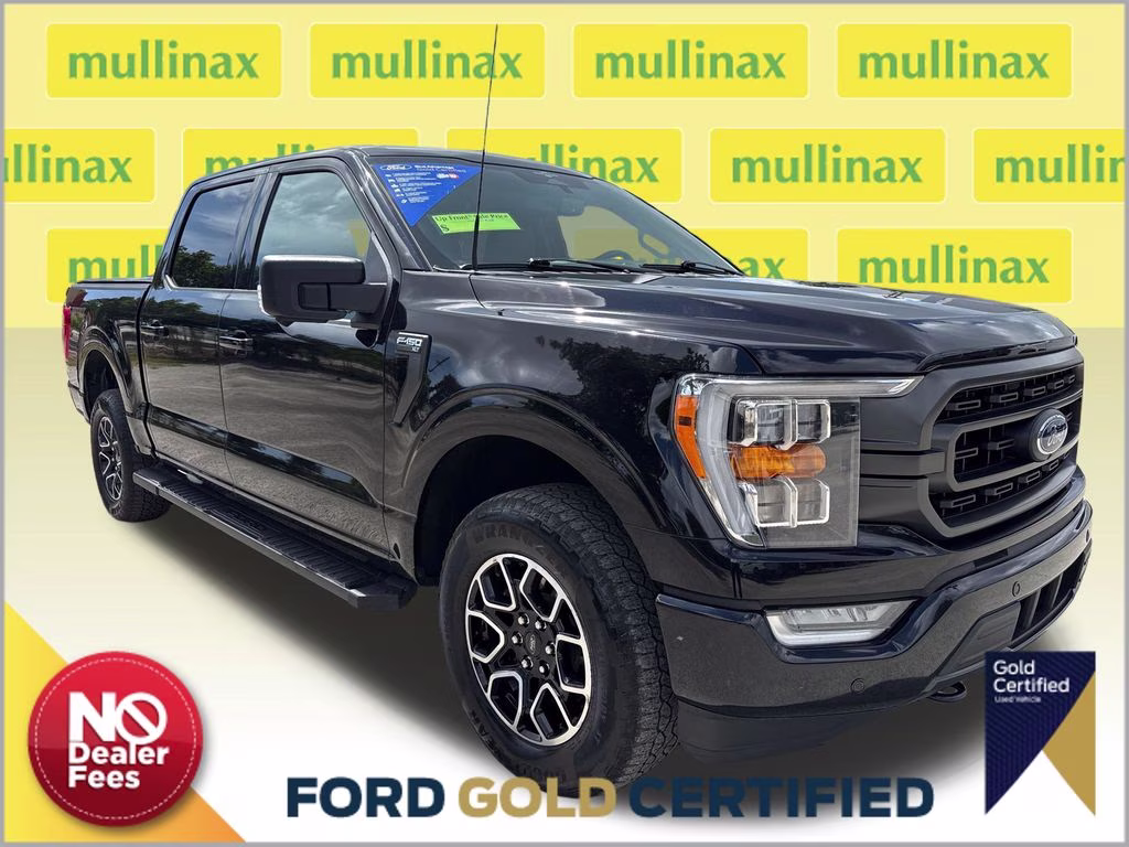 2023 Agate Black Metallic Ford F-150 XLT 4X4 Truck