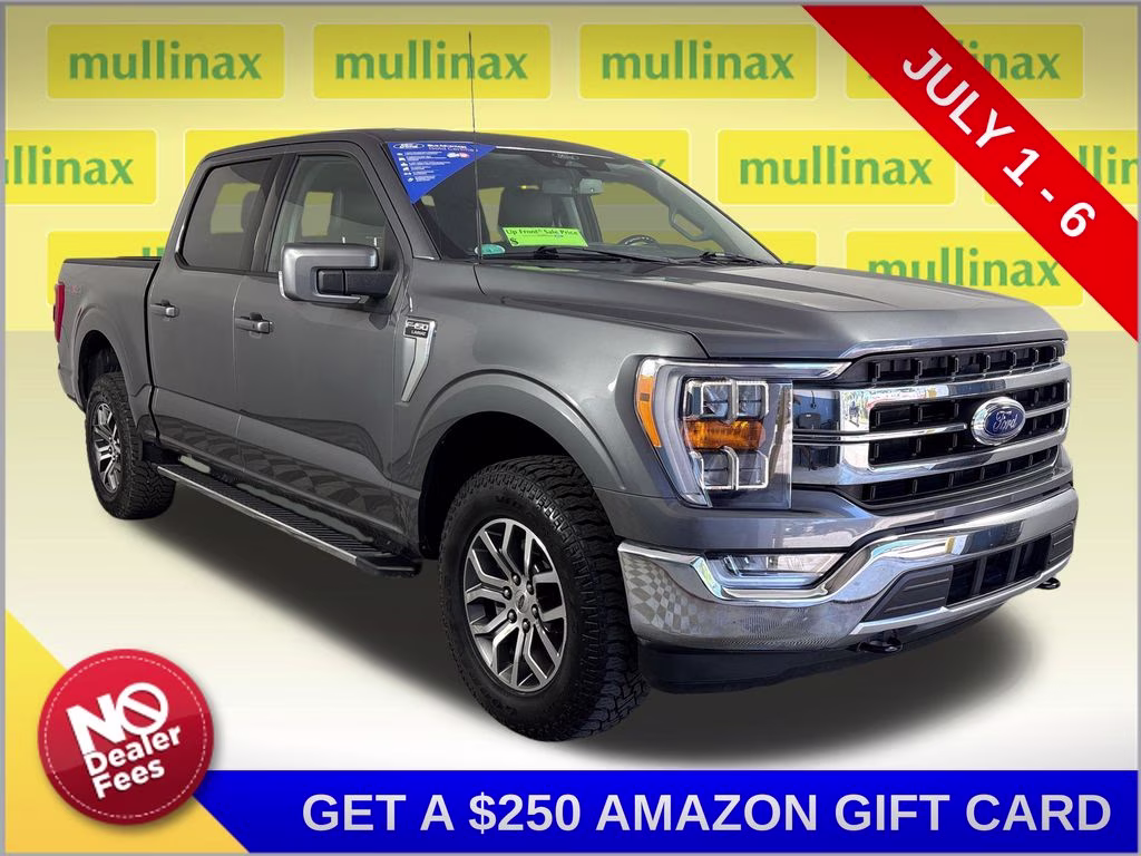 2022 Gray Metallic Ford F-150 Lariat 4X4 Truck