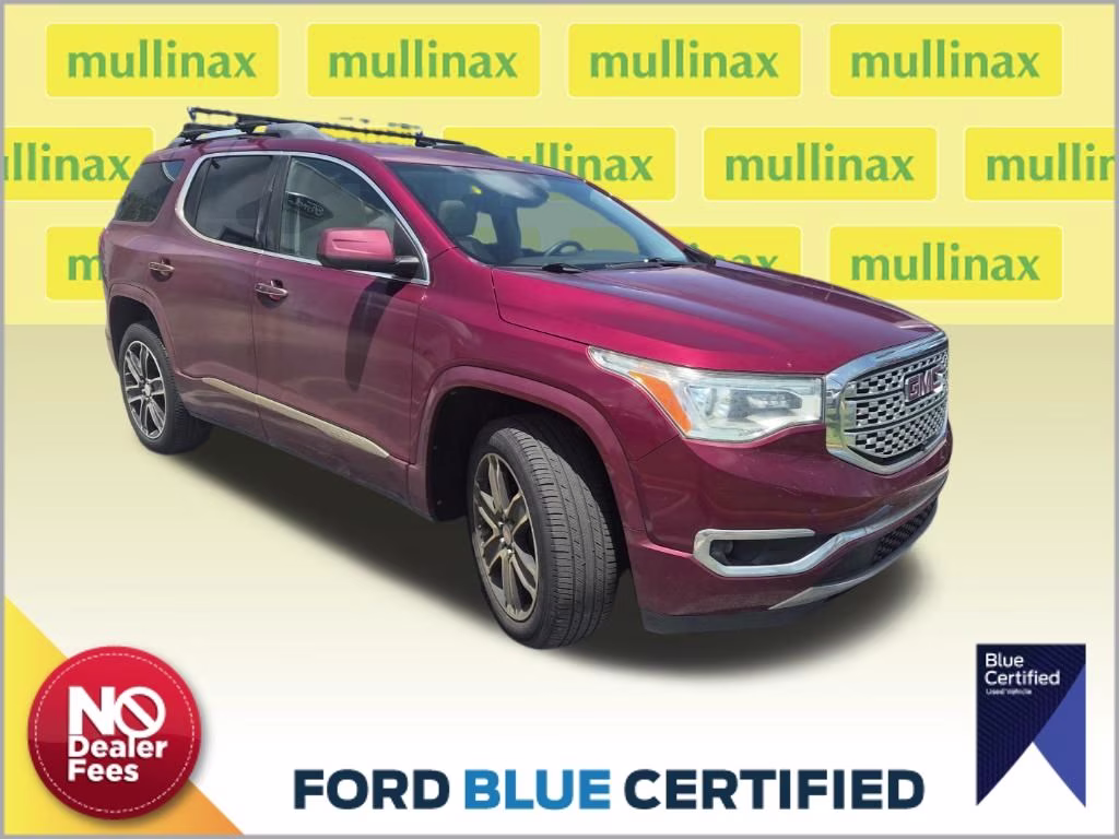 2018 Crimson Red Tintcoat GMC Acadia Denali FWD SUV