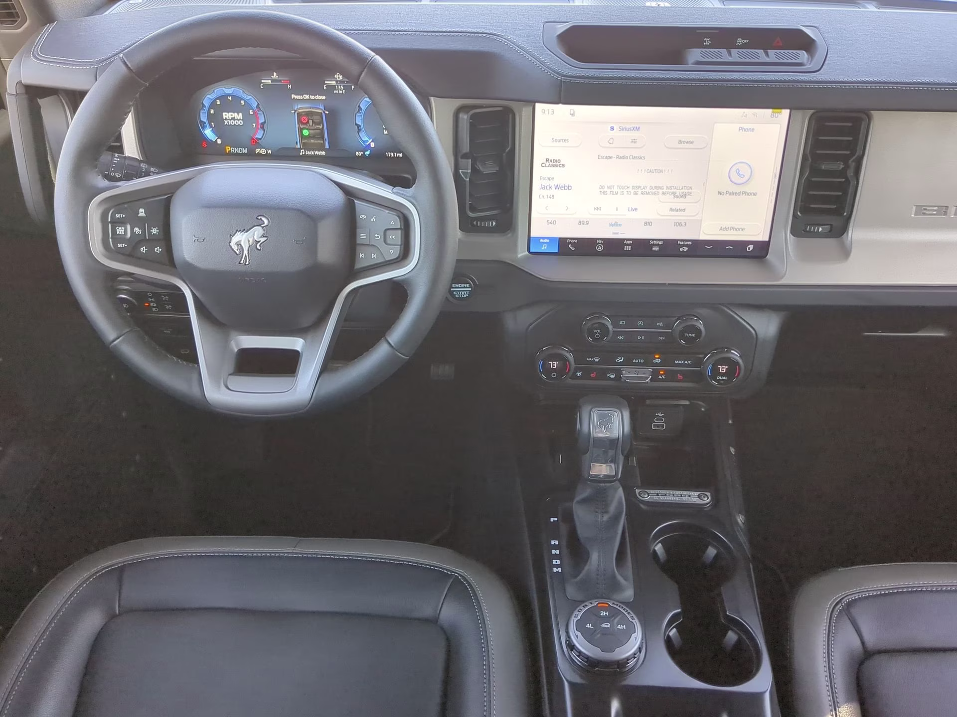 2026 Avalanche Gray Ford Bronco Outer Banks 4X4 Convertible