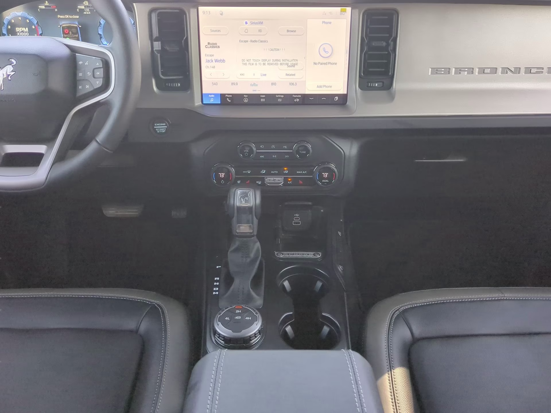 2026 Avalanche Gray Ford Bronco Outer Banks 4X4 Convertible