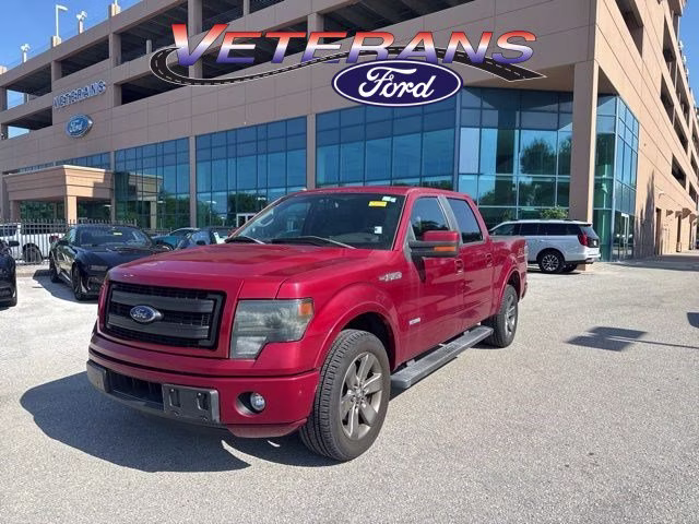 2014 Ruby Red Metallic Tinted Clearcoat Ford F-150 FX2 Crew Cab Pickup RWD Truck