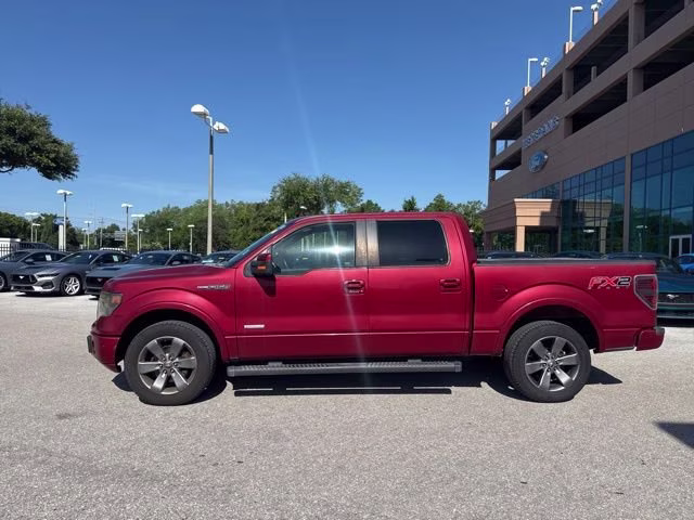2014 Ruby Red Metallic Tinted Clearcoat Ford F-150 FX2 Crew Cab Pickup RWD Truck