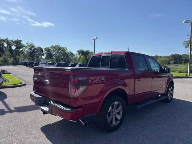 2014 Ruby Red Metallic Tinted Clearcoat Ford F-150 FX2 Crew Cab Pickup RWD Truck