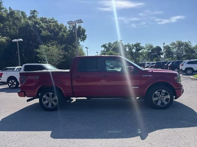 2014 Ruby Red Metallic Tinted Clearcoat Ford F-150 FX2 Crew Cab Pickup RWD Truck