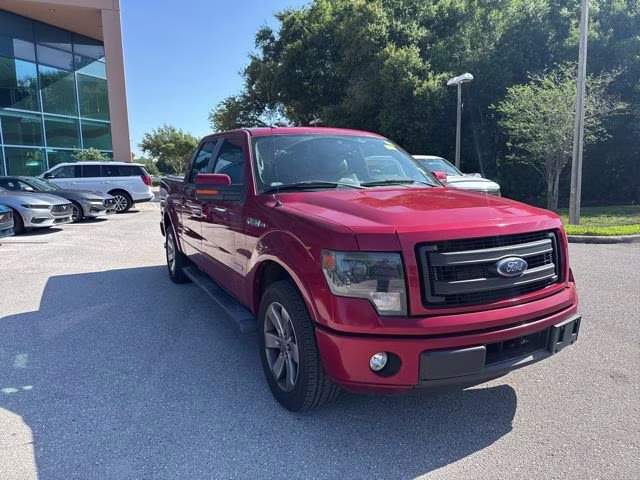 2014 Ruby Red Metallic Tinted Clearcoat Ford F-150 FX2 Crew Cab Pickup RWD Truck