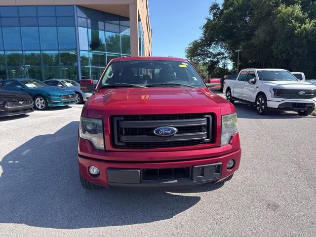 2014 Ruby Red Metallic Tinted Clearcoat Ford F-150 FX2 Crew Cab Pickup RWD Truck