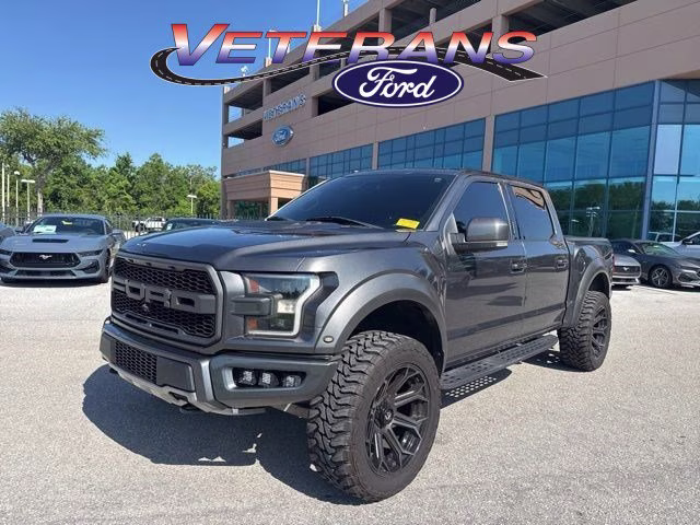 2018 Magnetic Metallic Ford F-150 Raptor Crew Cab Pickup 4X4 Truck