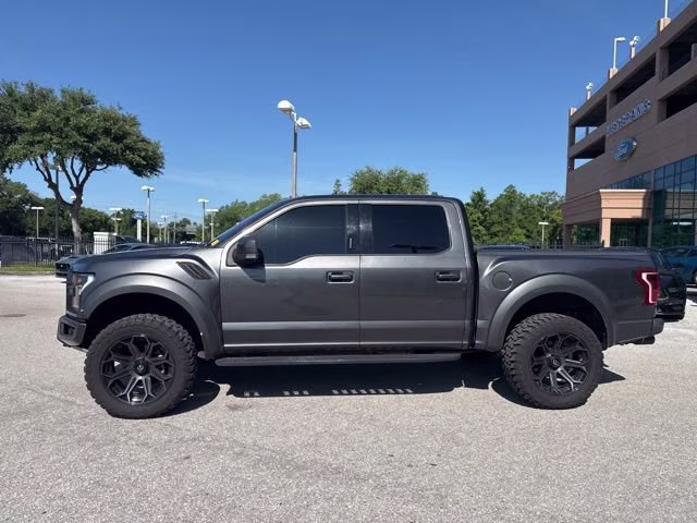 2018 Magnetic Metallic Ford F-150 Raptor Crew Cab Pickup 4X4 Truck