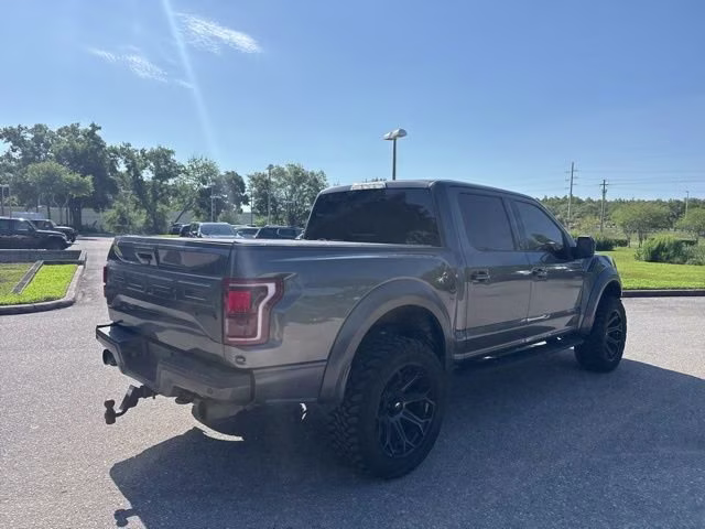 2018 Magnetic Metallic Ford F-150 Raptor Crew Cab Pickup 4X4 Truck