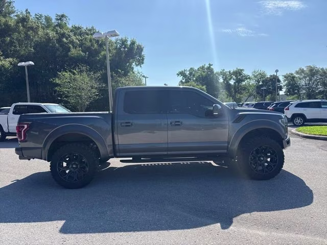 2018 Magnetic Metallic Ford F-150 Raptor Crew Cab Pickup 4X4 Truck