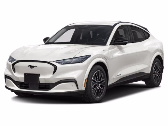 2026 Star White Metallic Tri-Coat Ford Mustang Mach-E Premium AWD SUV