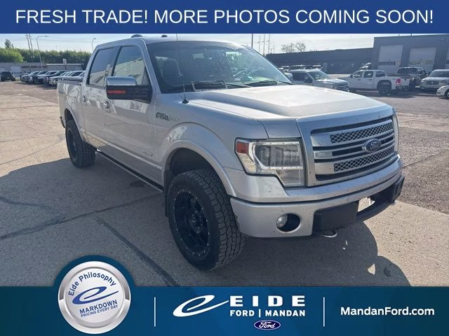 2013 Ingot Silver Metallic Ford F-150 Platinum 4X4 Truck