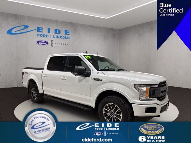 2019 Oxford White Ford F-150 XLT 4X4 Truck