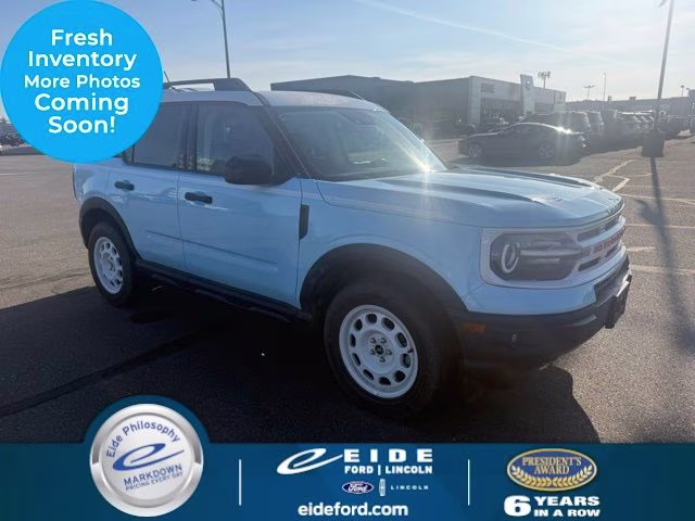 2023 Robins Egg Blue Ford Bronco Sport Heritage 4X4 SUV