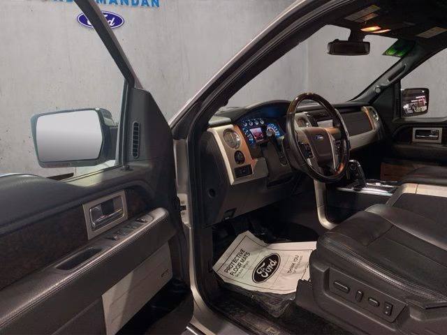 2013 Ingot Silver Ford F-150 Platinum 4X4 Truck