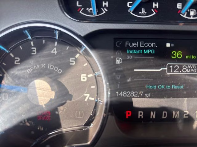 2013 Silver Ford F-150 Platinum 4X4 Truck