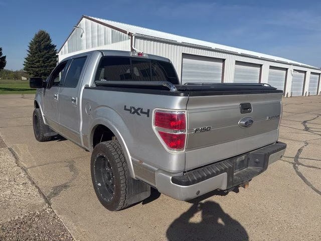 2013 Silver Ford F-150 Platinum 4X4 Truck