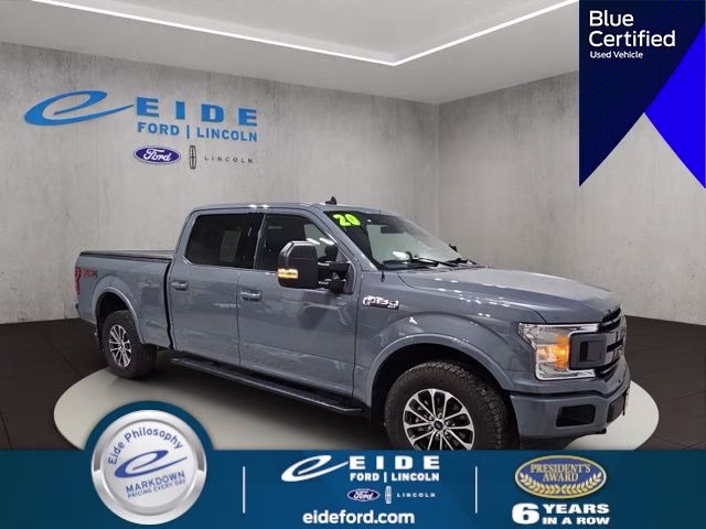 2020 Abyss Gray Metallic Ford F-150 XLT 4X4 Truck